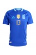 Argentina Cristian Romero #13 Fotballdrakt Borte Klær Copa America 2024 Korte ermer